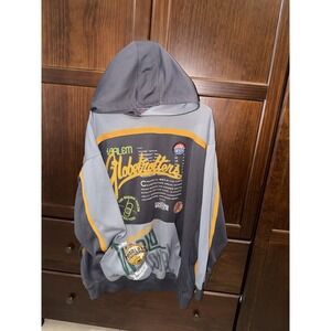 Vintage Harlem Globetrotters Grey Mens XXLarge Hoodie